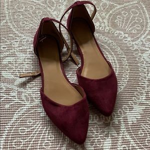 Purple Flats— never worn